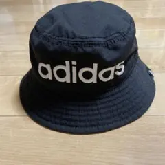adidas キッズ バケットハット ブラック 54㎝のサムネイル