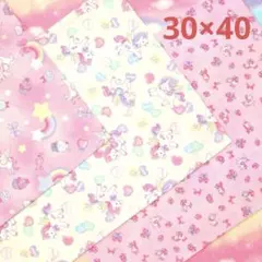 ナフキン♡ランチョンマット3枚セット♡ピンク 4J1