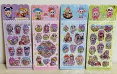 水シール　ラブブ　４点