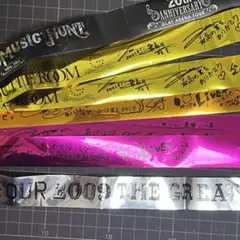 GLAY EXPO GLAND FINALE 公演ガーランド、銀テープ２本セット 銀テープ 6/8 GLAY EXPO GRAND FINALE 赤2金2 紙吹雪 - メルカリ