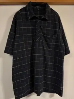 STUSSY ステューシー ポロシャツ チェック柄 半袖 Mのサムネイル