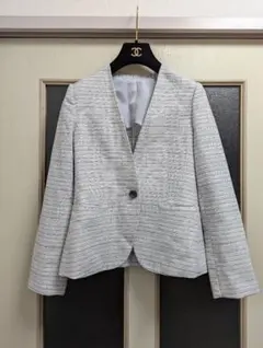 ＜新品同様＞ホワイトジョーラ☆カラーレスジャケット