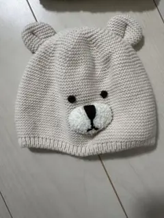 クマニット帽子 48-56cm