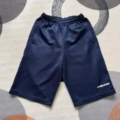ジャージ　短パン　ハーフパンツ　紺色　ネイビー　140㎝
