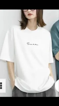 『ユニセックス』シシュウポンチショートスリーブTシャツのサムネイル