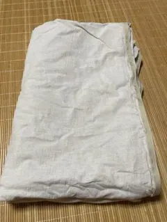 綿麻　掛け布団カバー　シングル