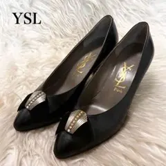 YSL イヴ・サンローラン　パンプス 黒のサムネイル