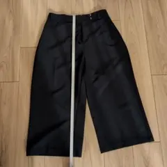 GU ネイビーS ワイドパンツ