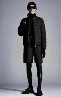 MONCLER MOGUYダウンジャケット　ブラック　4サイズ　モンクレール