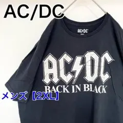 YAZ33【美國進口】AC/DC T恤【男士2XL】短袖 黑色