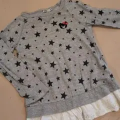 ミキハウス　ダブルB　ロンT　カットソー　長袖