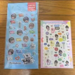なにわ男子 ぷっくりシール ミニシールシート 2点セットのサムネイル
