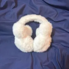 ディズニー　イヤーマフ　白