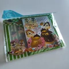 未開封チップとデール メモ帳セットクリアファイルディズニーギフトキッズ