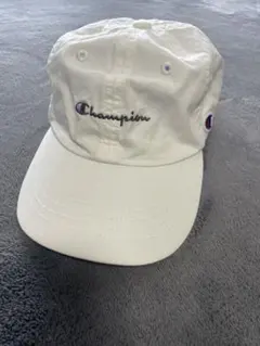 Champion キッズ　キャップ ホワイト　53-55cm