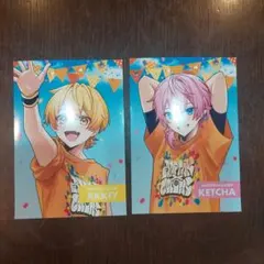 STPR ランダムブロマイド AMPTAK×COLORS あっきぃ けちゃ