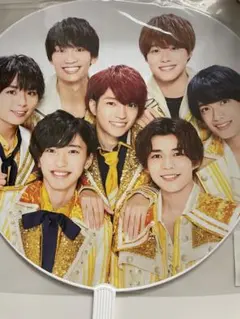 なにわ男子 集合 ジャンボうちわ