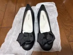 velikoko ヴェリココ　リボン　パンプス　ローヒール