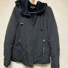 黒 キルティングジャケット