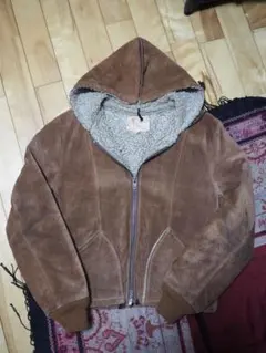 60s/70s VTG Brown Suede Excelled ボアライナー