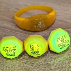 ヒプマイ シブヤ リングライト ３個 ＆ LEDリストバンド セット