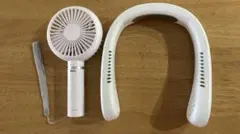 ハンディファン　ネックファン　USB充電式