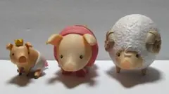 プーギー フィギュア ３点 モンスターハンターモンハン