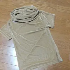 新品 タートルネック 半袖 M