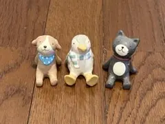 【ノーティアニマル　3個セット】イヌ・ペンギン・ネコのサムネイル