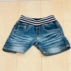 【女の子用】子供服・デニムショートパンツ・120cm・ライトオン