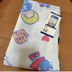 激レア 新品未使用 サンリオ 1976年 パティ＆ジミー バスタオル サンリオ - パティ＆ジミー ビリー＆ドラ バスタオル レトロ 激