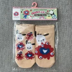 万博限定サンリオ靴下 ポチャッコ　2足セット 13-18cm
