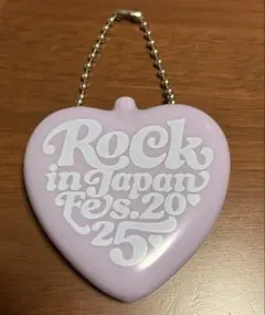 【未開封】ROCK IN JAPAN FES ガチャ　ハートコインケース
