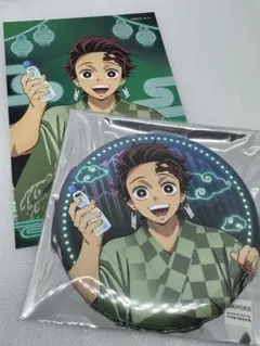 鬼滅の刃　ナムコ応援キャンペーン　缶バッジ　ポスカ　竈門炭治郎