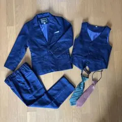 ネイビー スーツセット 120cm 5点セット