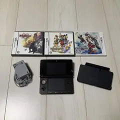 ニンテンドー3DS コスモブラック＋キングダムハーツセット