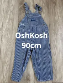 OshKosh B'gosh ストライプオーバーオール 90cm