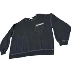 【完売品】しの　インターファクトリー　スウェット　ブラックのサムネイル