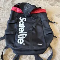 Satellite リュック・バック 黒/赤