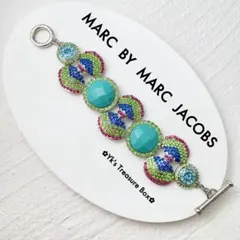 C075/Marc /ナバホシルバー パヴェ 蘭のブレスレット