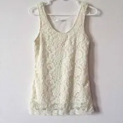 RETRO GIRL レース タンクトップ