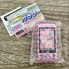 本当に録音再生　なつかしのガラケーマスコット　スライドType　ピンク　ガチャ