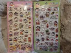 早い者勝ち★クレヨンしんちゃん立体シール２枚Set