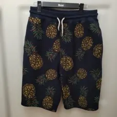 TITICACAパイナップル柄ショートパンツ ネイビーのサムネイル