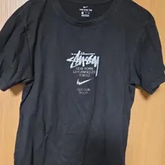 Stussy × Nike コラボ Tシャツ M ブラック