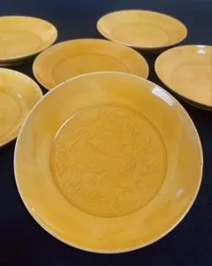 りゅうちぇる様専用有田焼福泉窯鳥彫刻輪花15,8cm皿 2枚セット - メルカリ
