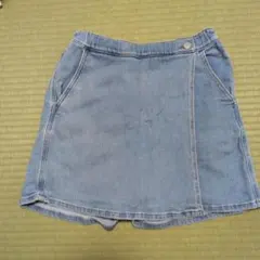 GIRLSデニムミニスコート