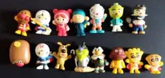 レトロ　アンパンマン ミニフィギュア ソフビ 15体セット　1997年