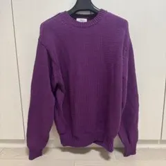 HERILL クルーネックニット パープルのサムネイル