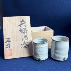 新品未使用 沖縄 やちむん 古我知焼 仲宗根隆明作 フリーカップ 2点